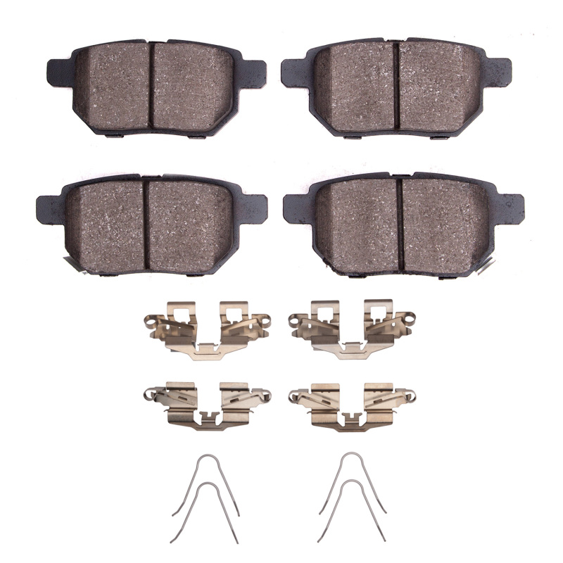 Lexus CT200H Brake Pads - Rear - R1 Concepts - R1 Ceramic Pads & Hardware Kit - `08-`24